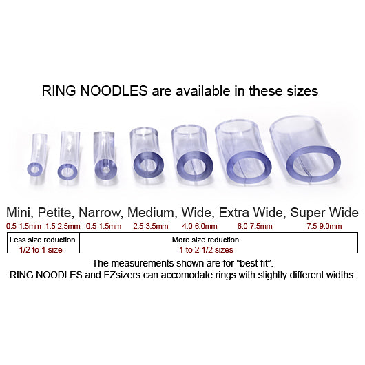 RING NOODLE - Ring Guard / Ring Size Reducer