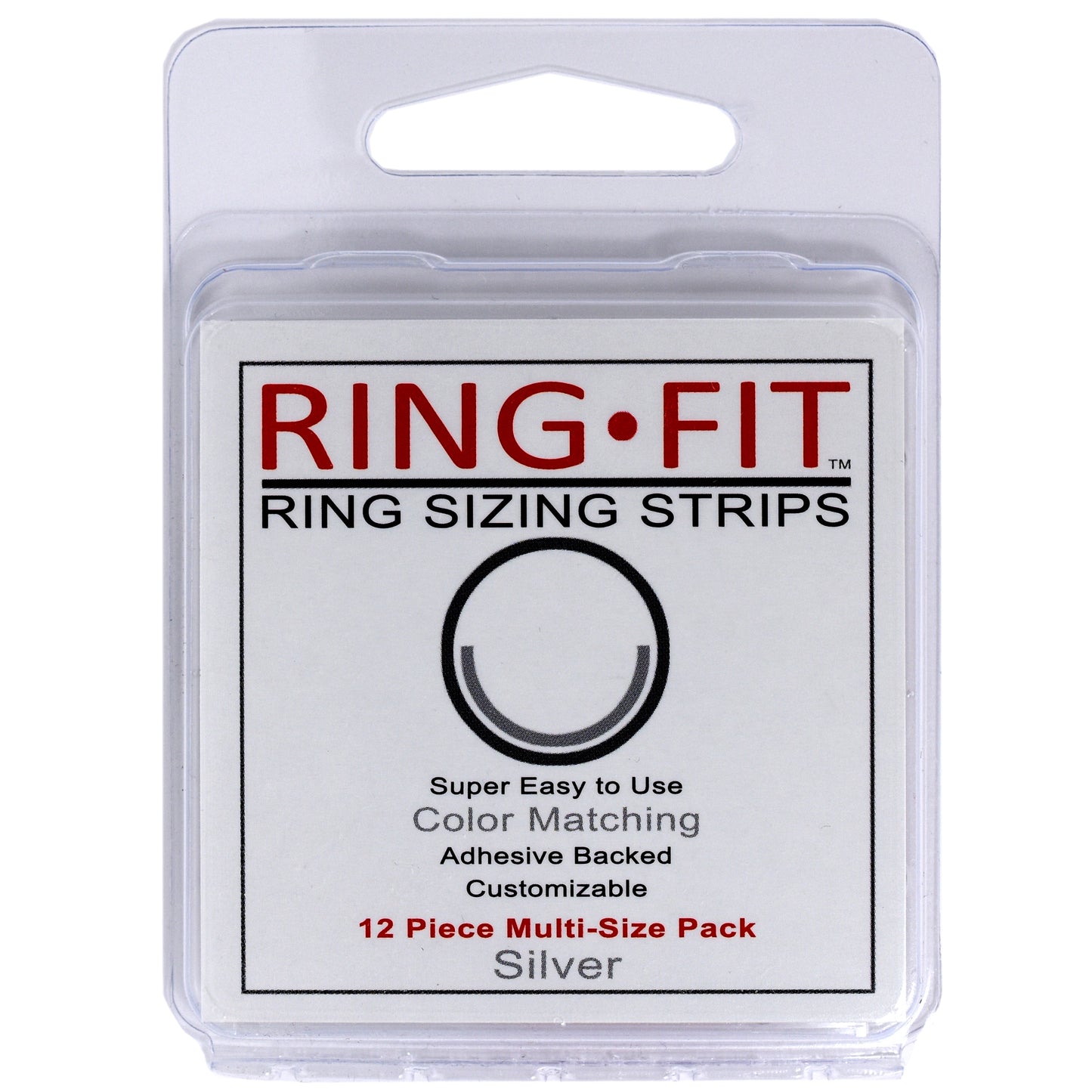 Ring-Fit Ring Sizing Strips for WIDE Rings (wider than 3mm)