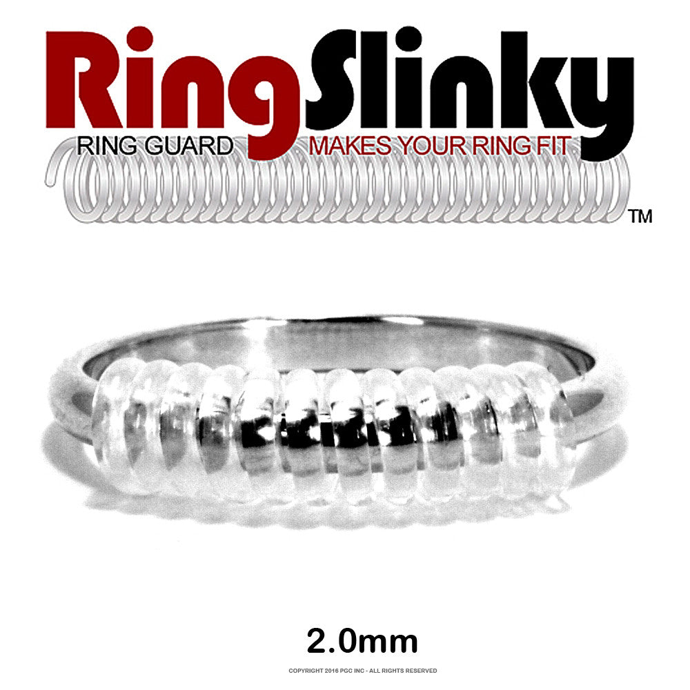 RingSlinky - Ring Guard / Ring Size Reducer - Bulk Quantity 3 Packs