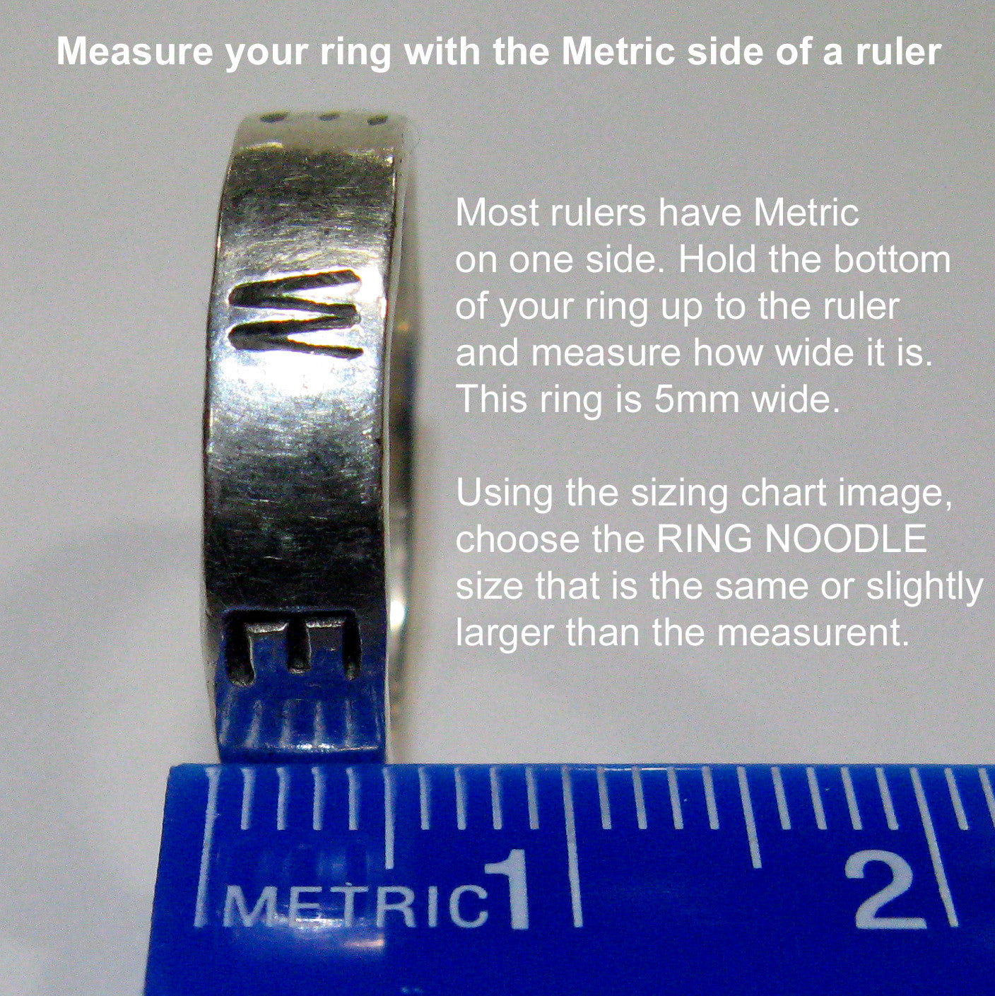 RING NOODLE - Ring Guard / Ring Size Reducer