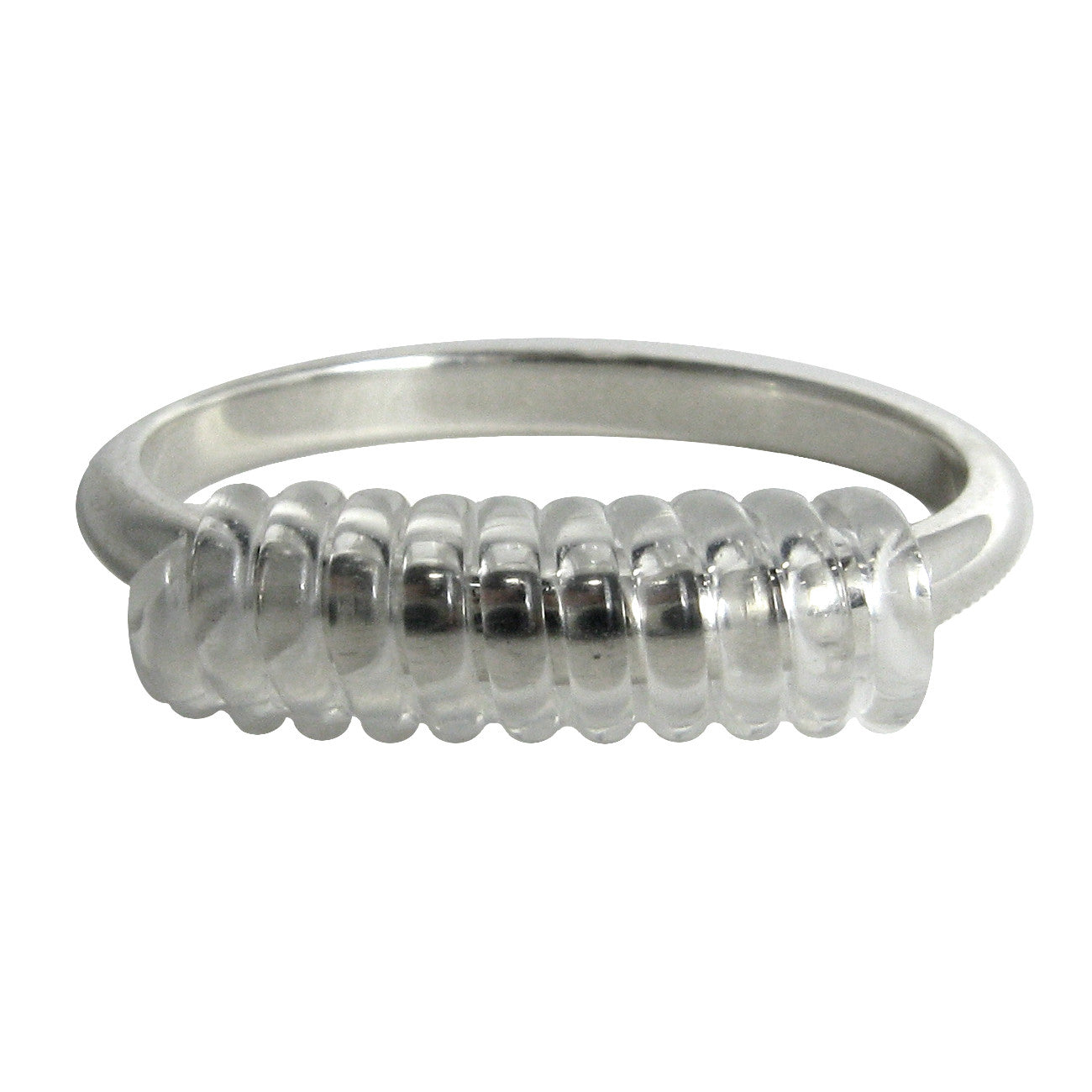 RingSlinky on a ring - bottom view