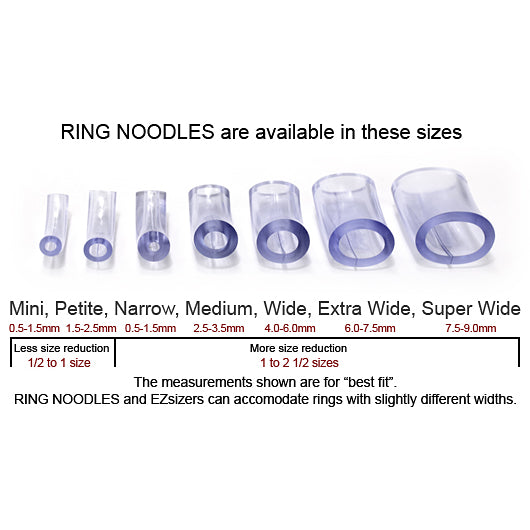 RingSlinky: Ring Size Reducer | Ring Guard | Ring Size Adjuster. Size: 1.5  mm, for rings 1 mm to 2 mm wide.