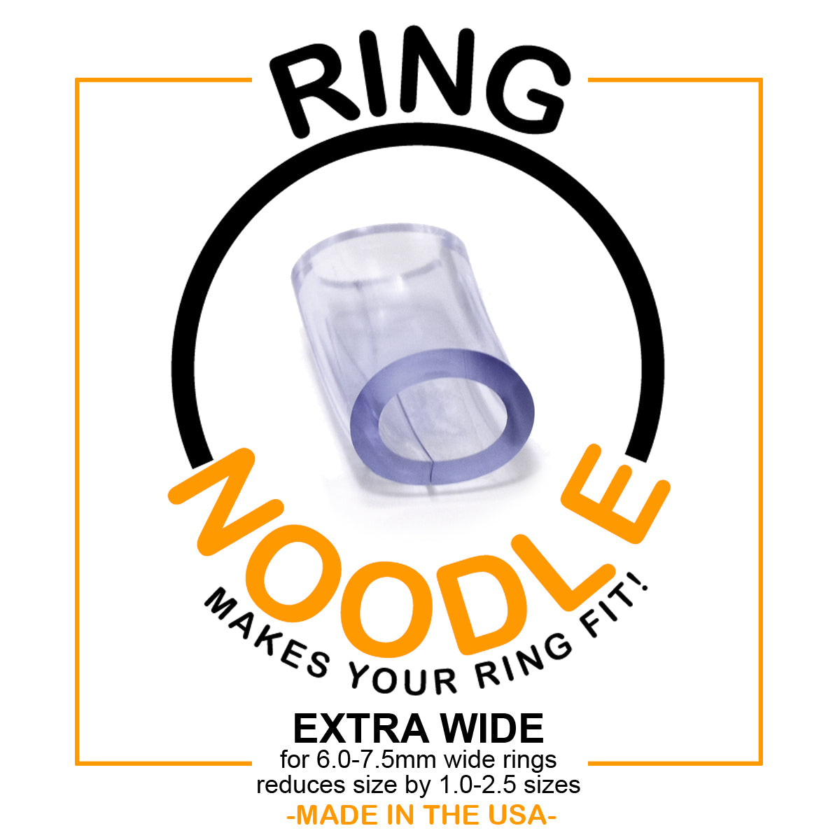 Ring Noodle - Wide (3 Pack) - Ring Size Reducer Ring Guard Ring Size Adjuster